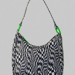 Dolls Kill Warped Realm Checkered Shoulder Bag